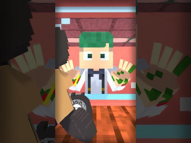 【アニメ】ねぇ？本物だよ？ドアを開けろよ...!『Open The Door!』【まいくら・マインクラフト】よろずや #shorts #thatsnotmyneighbor