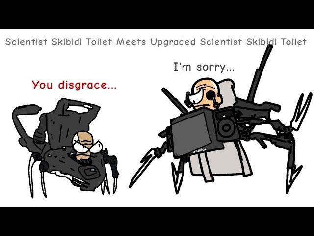 Scientist Skibidi Toilet Meets Upgraded Scientist Skibidi Toilet