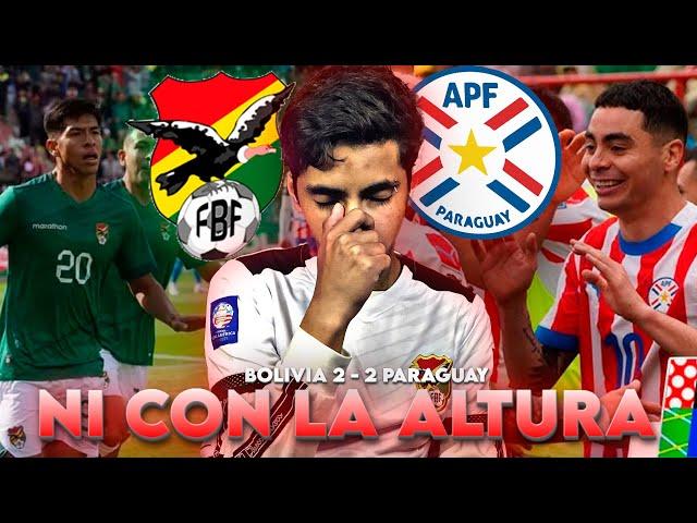 Adiós Mundial para los Bolivianos // Bolivia 2 Paraguay 2 // Reacción desde el estadio