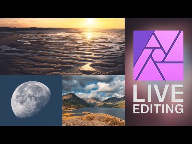 Affinity Photo LIVE: Photographic Editing (Landscapes, Wildlife)