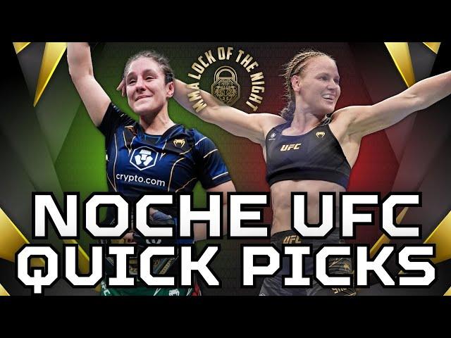 Noche UFC Quick Picks | Grasso vs Shevchenko 2