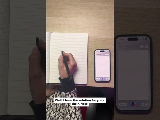 XNote - Real Pen and Paper, Powered By ChatGPT #tech #chatgpt #ai