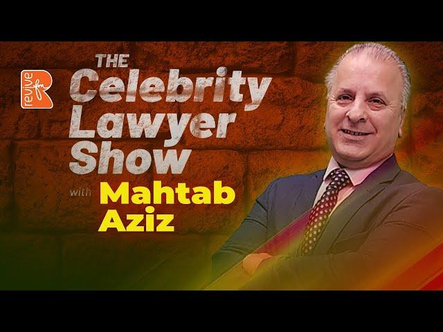 The Celebrity lawyer show with Mahtab Aziz and John Talamini and Guest Sarah Fassold