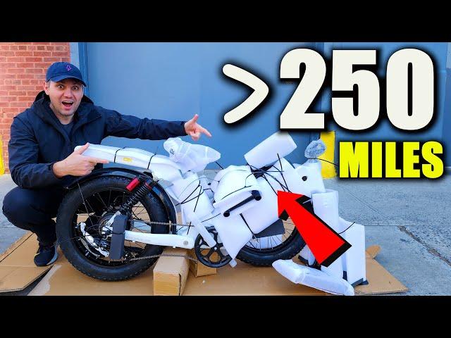 The World's Biggest Battery E-bike: Aniioki AQ 177 Pro MAX Review