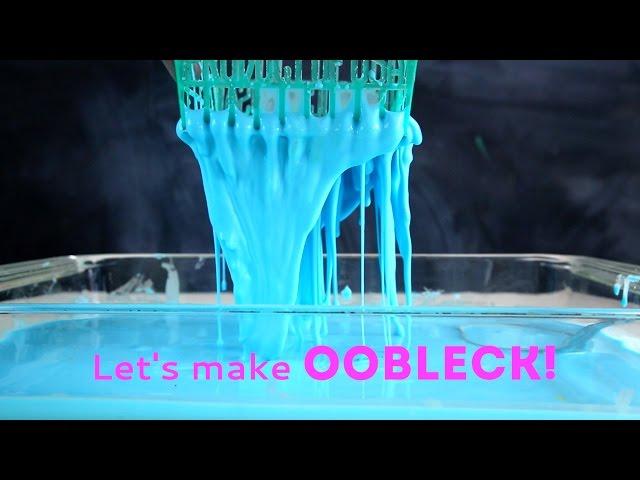 Fun Science Project for Kids: Oobleck Teaser