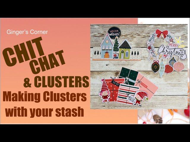 Making Clusters with Your Stash | Christmas Embellishments | DIY Embellishments from Scraps