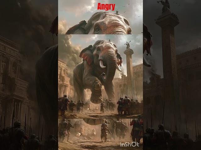 Angry #elephant #animals
