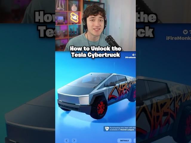 How to Unlock Fortnite Cybertruck...