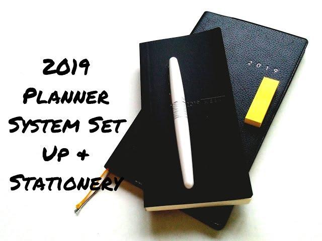 2019 Planner System & Stationery