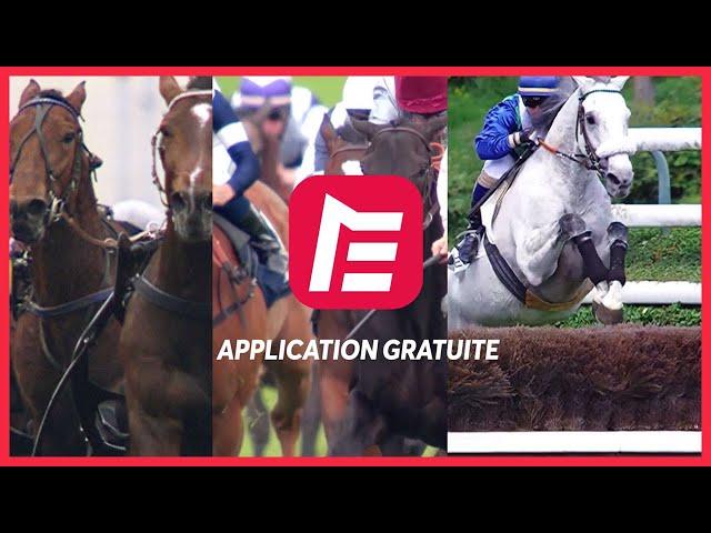 EQUIDIA 100% GRATUIT | Préparez vos jeux et suivez le direct des courses avec l'appli Equidia !