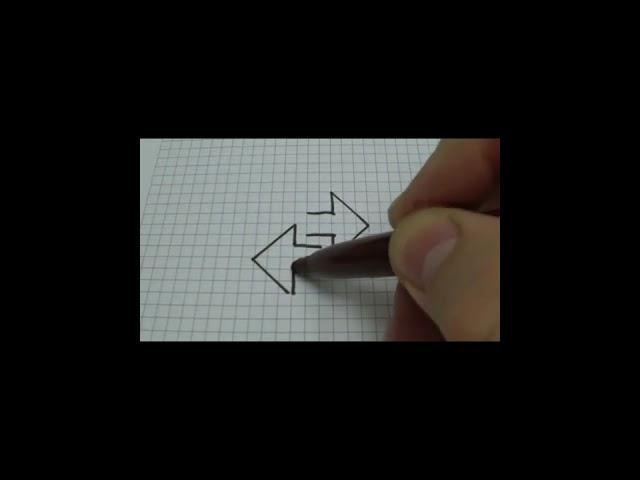 3D drawing by pen 1 #shorts #drawing #tiktok #trending