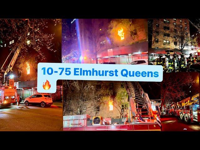 ELMHURST QUEENS APT FIRE