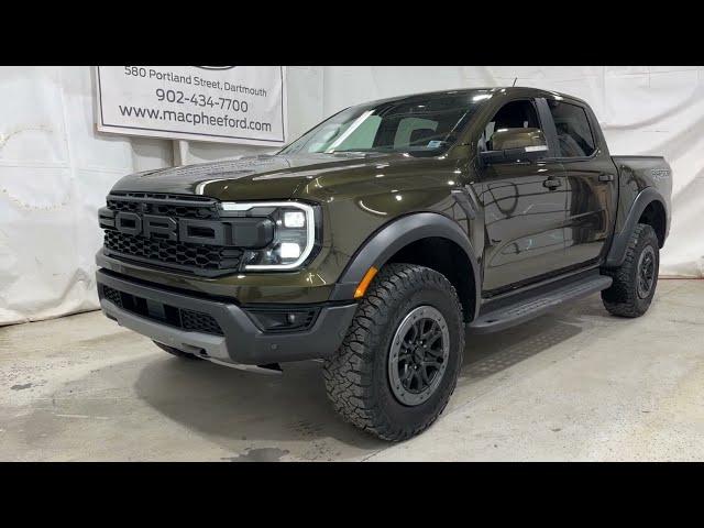 2024 Ford Ranger Raptor Shelter Green Review