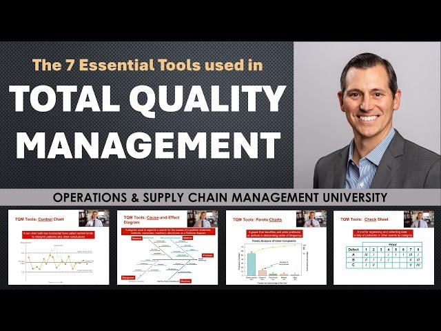 The Seven Tools of Total Quality Management (TQM)