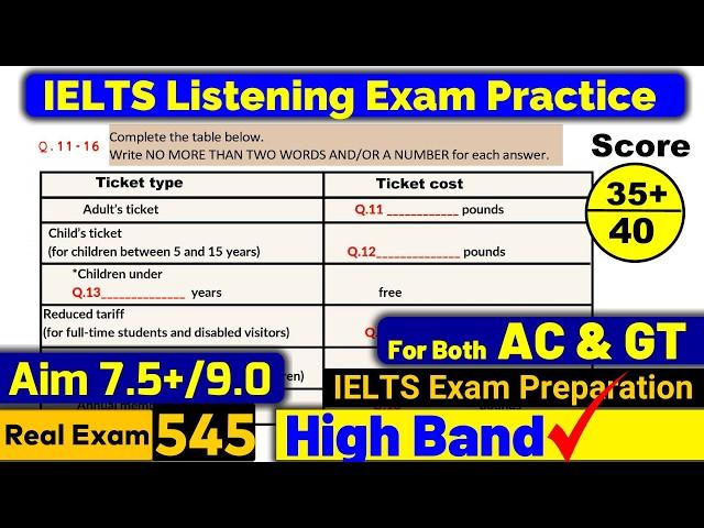 IELTS Listening Practice Test 2024 with Answers [Real Exam - 545 ]