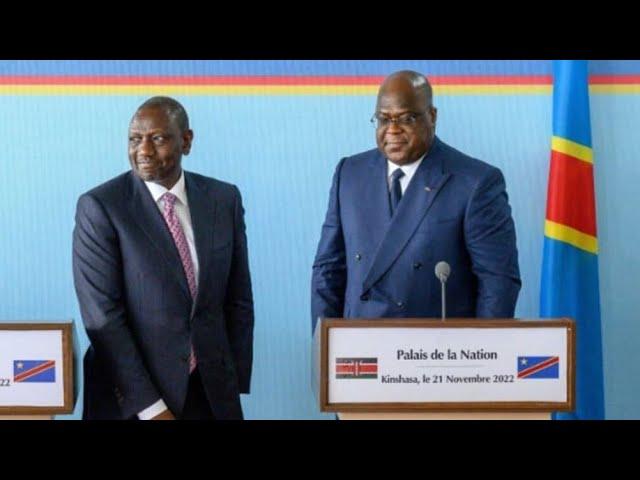 Les lettres de créance de l'envoyé de Ruto refusées à Kinshasa depuis plus d'un an.
