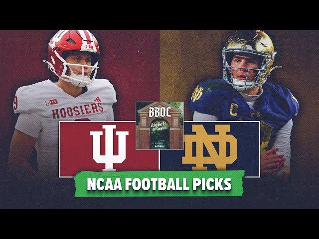 Indiana vs Notre Dame BEST BETS! College Football Playoff Picks & Predictions | BBOC