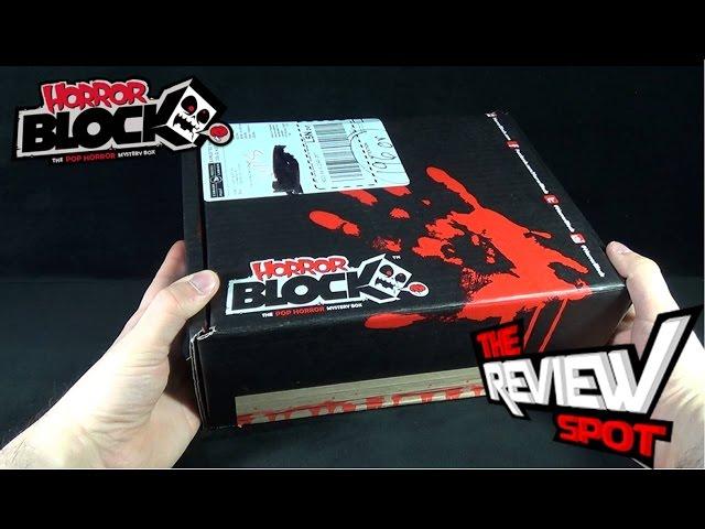 Subscription Spot - Horror Block October 2014 Subscription Box OPENING!