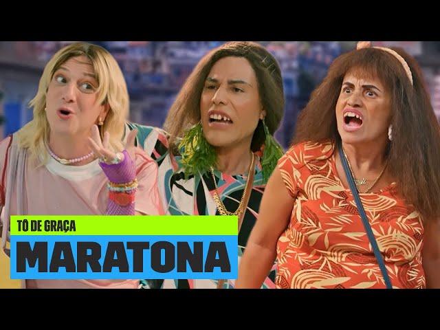 MARATONE os melhores momentos da SEGUNDA SEMANA | Tô de Graça | Temporada 7 | Multishow