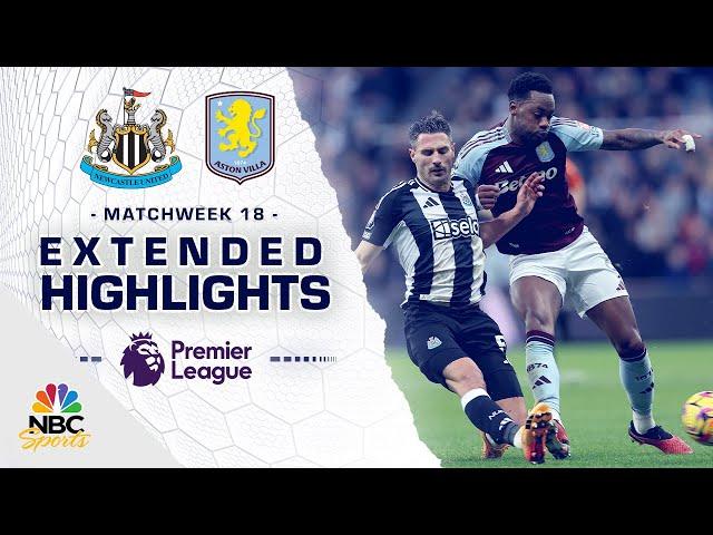 Newcastle United v. Aston Villa | PREMIER LEAGUE HIGHLIGHTS | 12/26/2024 | NBC Sports