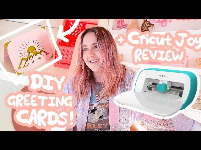 DIY Greeting Cards + Cricut Joy REVIEW!