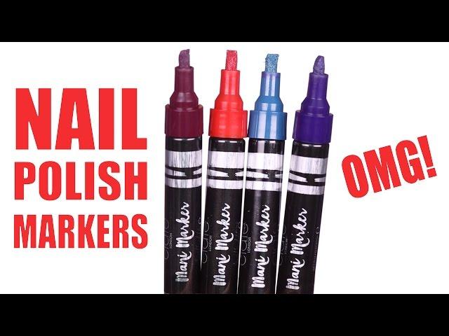 NAIL POLISH MARKERS ... OMG!!!