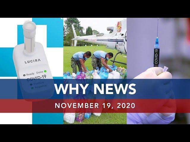 UNTV: Why News | November 19, 2020