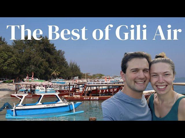 EXPLORING the ISLAND of GILI AIR 