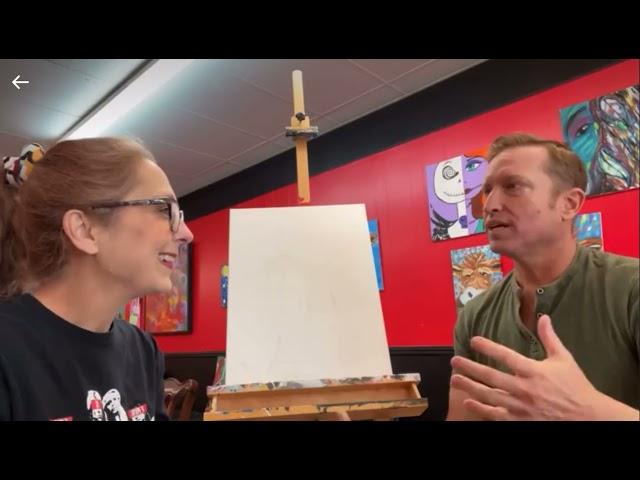 Sunday Paint Live With Tracy Pollard From The Loaded Brush — Featuring Local Artist Jason Slagle