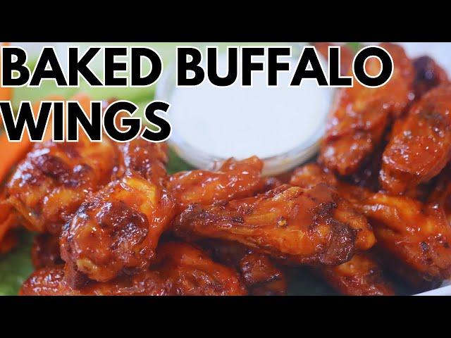 Easy Baked Buffalo Wings