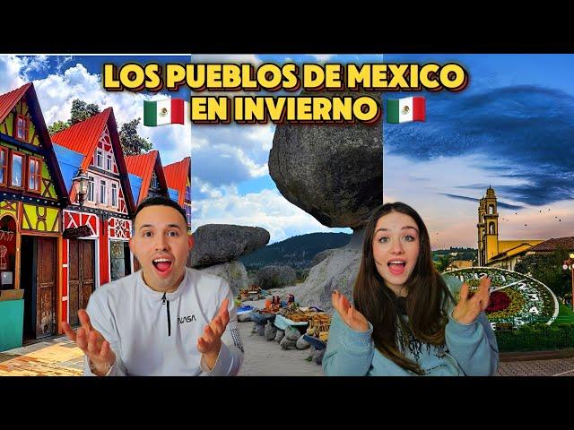 Los MEJORES Pueblos de MEXICO  para Visitar en INVIERNO 