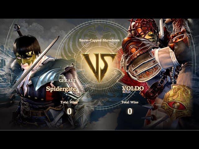 Soulcalibur VI - Spidergate vs Voldo