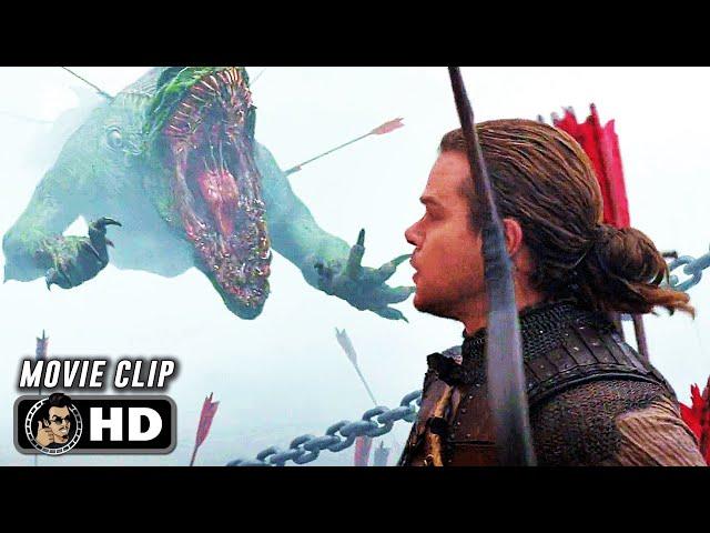 THE GREAT WALL Clip - "Fighting Blind" (2016) Fantasy, Matt Damon