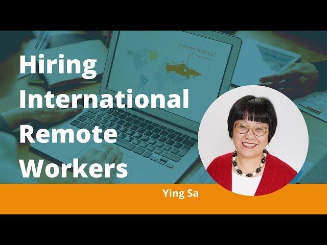 Hiring International Remote Workers