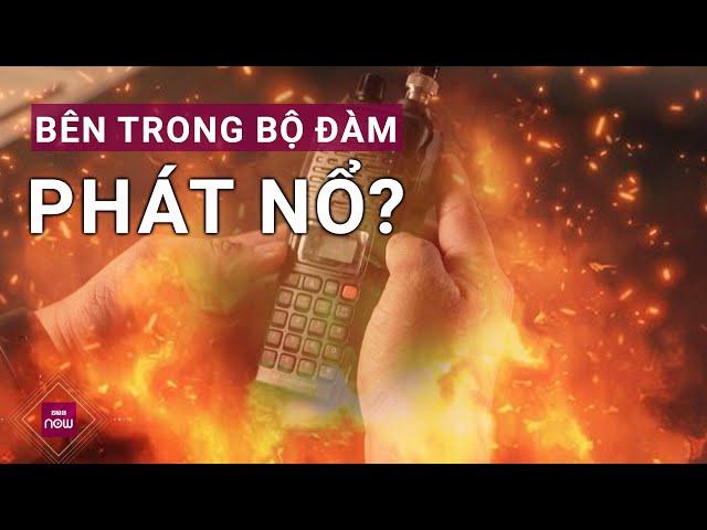 "Mổ tung" mẫu bộ đàm vừa phát nổ hàng loạt ở Lebanon để xem bên trong có gì? | VTC Now