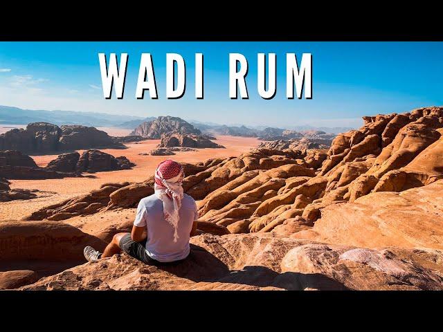 JORDAN WADI RUM is a AMAZING!! 2 days and 1 night in the desert [Vlog 3/4]