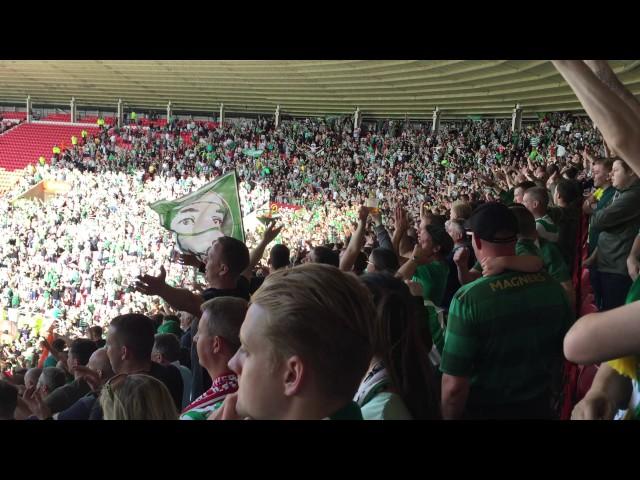 Celtic Fans in Sunderland | Stuart Armstrong Song