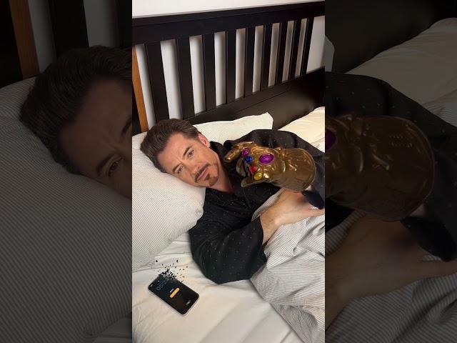 Robert Downey Jr. v. Alarm Clock⏰