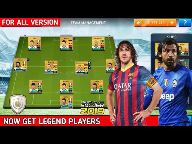 How To Get Legendary Players In Dream League Soccer 2019 (Ft Pele, Ronaldhino, Maradona,etc)