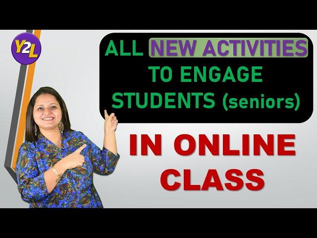 All NEW activities to engage middle and senior students in class