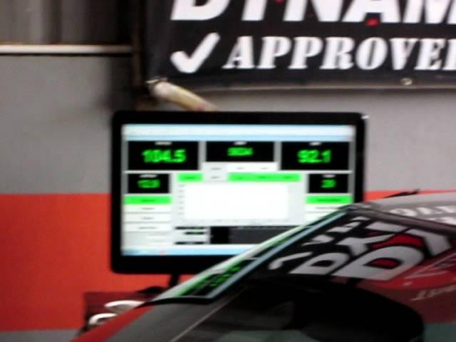 b16 ef open header on dyno