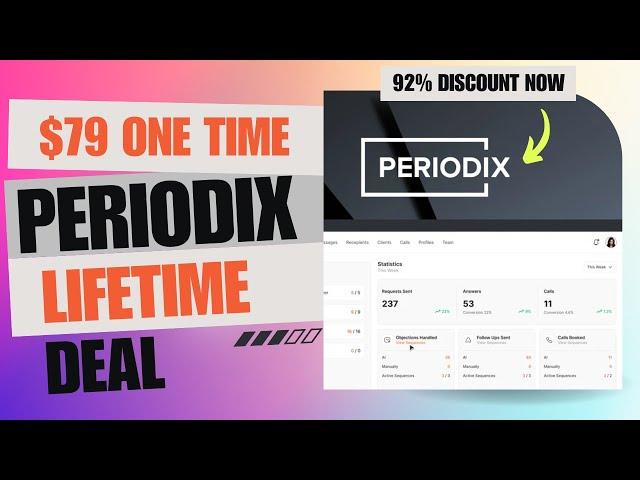 Periodix Lifetime Deal  | Automate Your LinkedIn Outreach Like a Pro | $79 Lifetime Deal | 92% Now