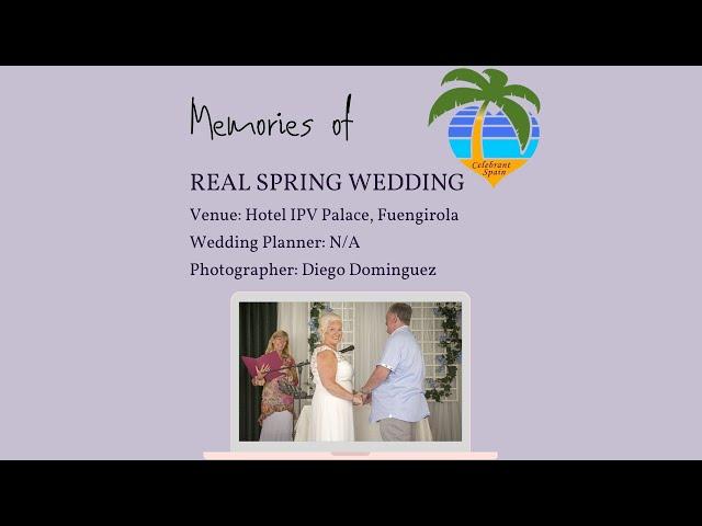 Real Spring wedding in Spain, beachside wedding in Hotel IPV Palace, Fuengirola