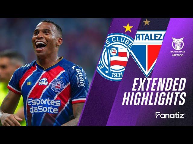 Bahia vs Fortaleza EC 1-0 | Game Highlights | #Brasileirao2024