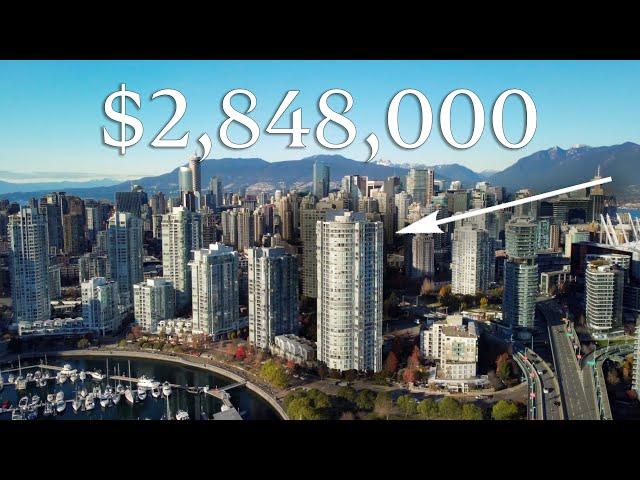 Inside a $2,848,000 PENTHOUSE in Marinaside | Vancouver Real Estate Tours