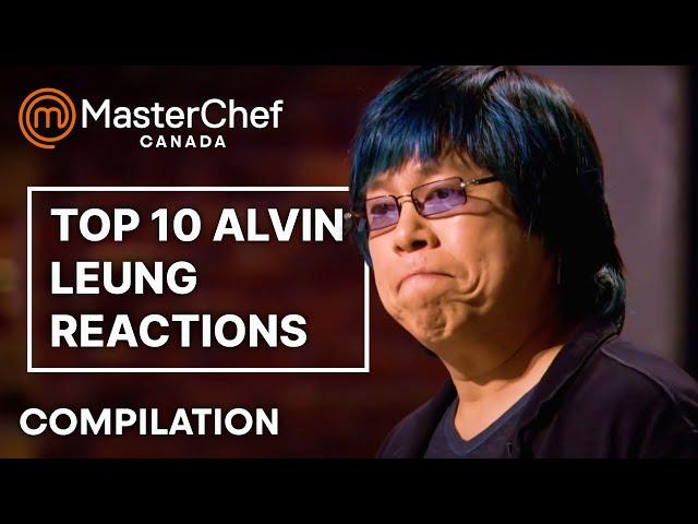 From Raw Steak to Burnt Rolls: Alvin Leung Best Reactions | MasterChef Canada | MasterChef World