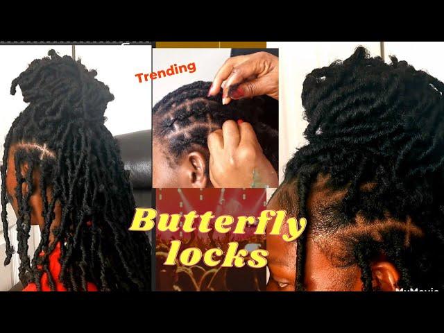 See how I attached this butterfly locks singles style, unique tutorials. how to, detailed, secrets