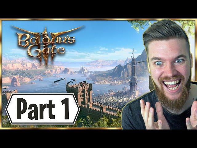 Baldur’s Gate 3 Walkthrough Part 1 - EVIL Gameplay Character Customisation D&D Paladin Build!