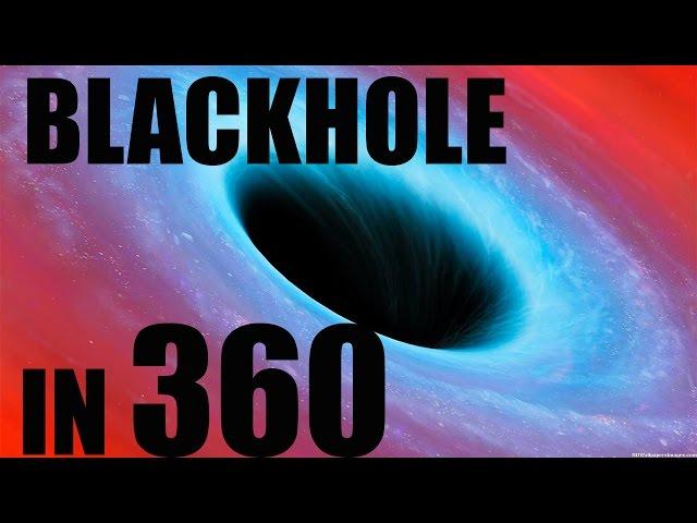 ENTER THE BLACKHOLE IN 360 - Space Engine [360 video]