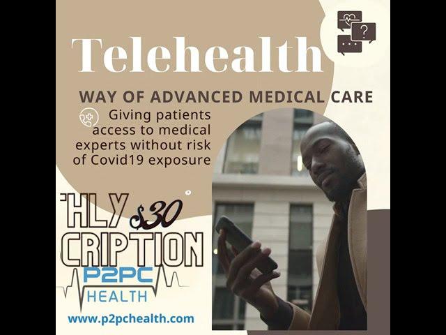 Book Telehealth visits with your doctor